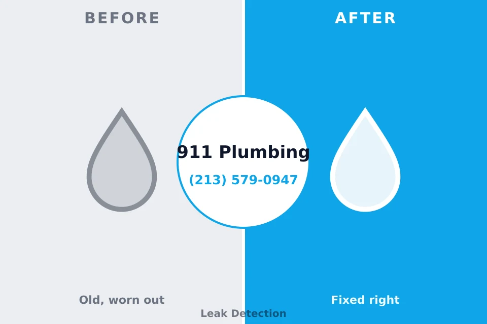 Before and after: plumbing company Roseville, MI